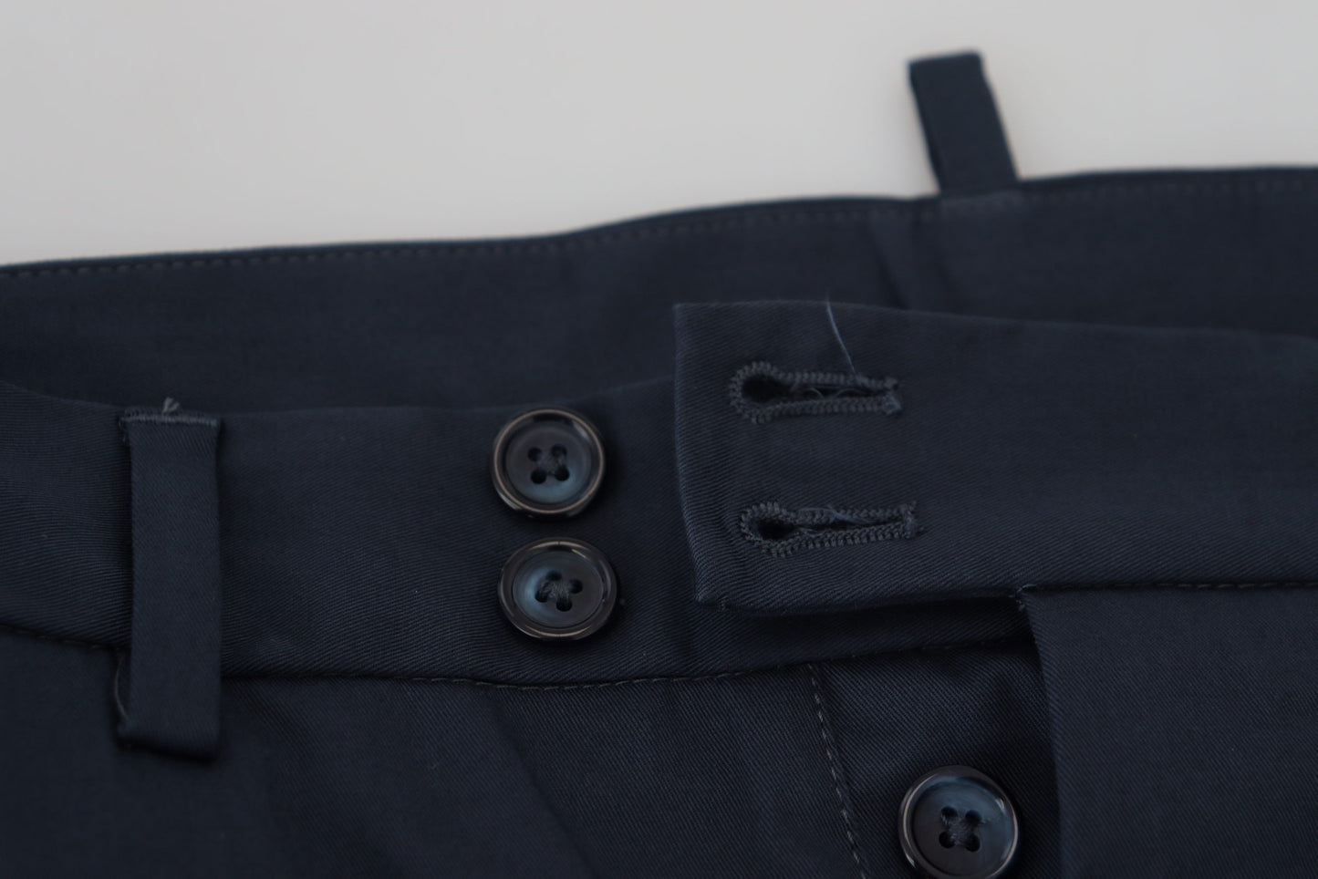 Dolce &amp; Gabbana Blaue Bermudashorts mit niedriger Taille für Herren