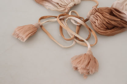 Ermanno Scervino Mehrfarbiger Seiden-Wickelschal-Foulard-Schal