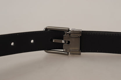 Dolce &amp; Gabbana – Mehrfarbiger Patchwork-Metallgürtel aus exotischem Leder