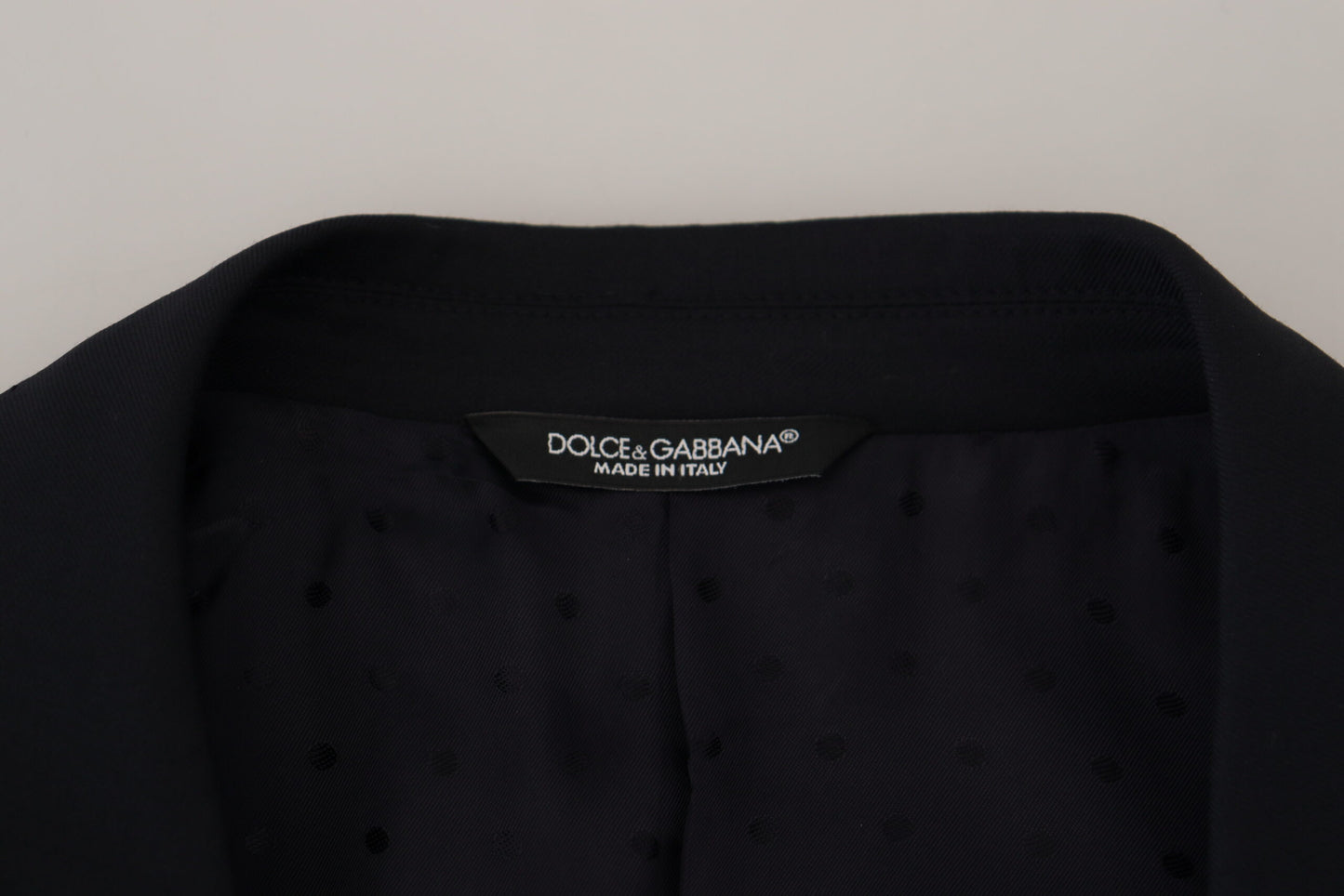 Dolce &amp; Gabbana – Formeller Sicilia-Blazer aus dunkelblauer Wolle