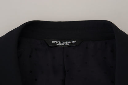 Dolce &amp; Gabbana – Formeller Sicilia-Blazer aus dunkelblauer Wolle