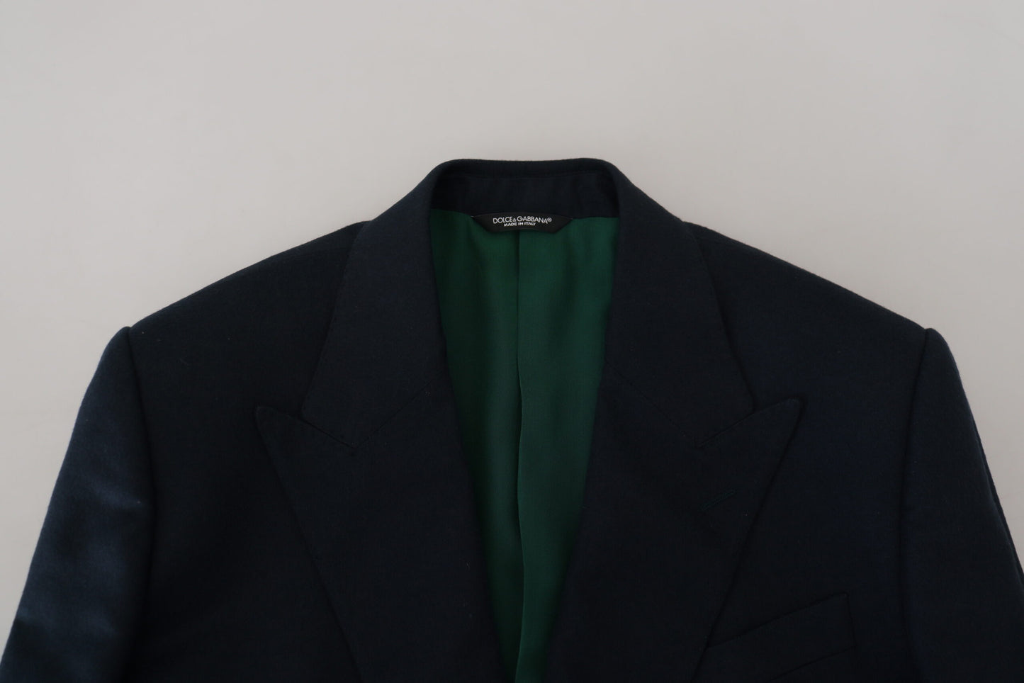 Dolce &amp; Gabbana – Blauer, zweireihiger Blazer