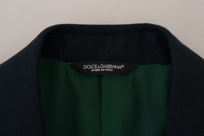 Dolce &amp; Gabbana – Blauer, zweireihiger Blazer