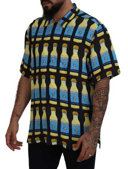 Dolce &amp; Gabbana – Freizeithemd aus Viskose mit mehrfarbigem Print