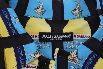Dolce &amp; Gabbana – Freizeithemd aus Viskose mit mehrfarbigem Print