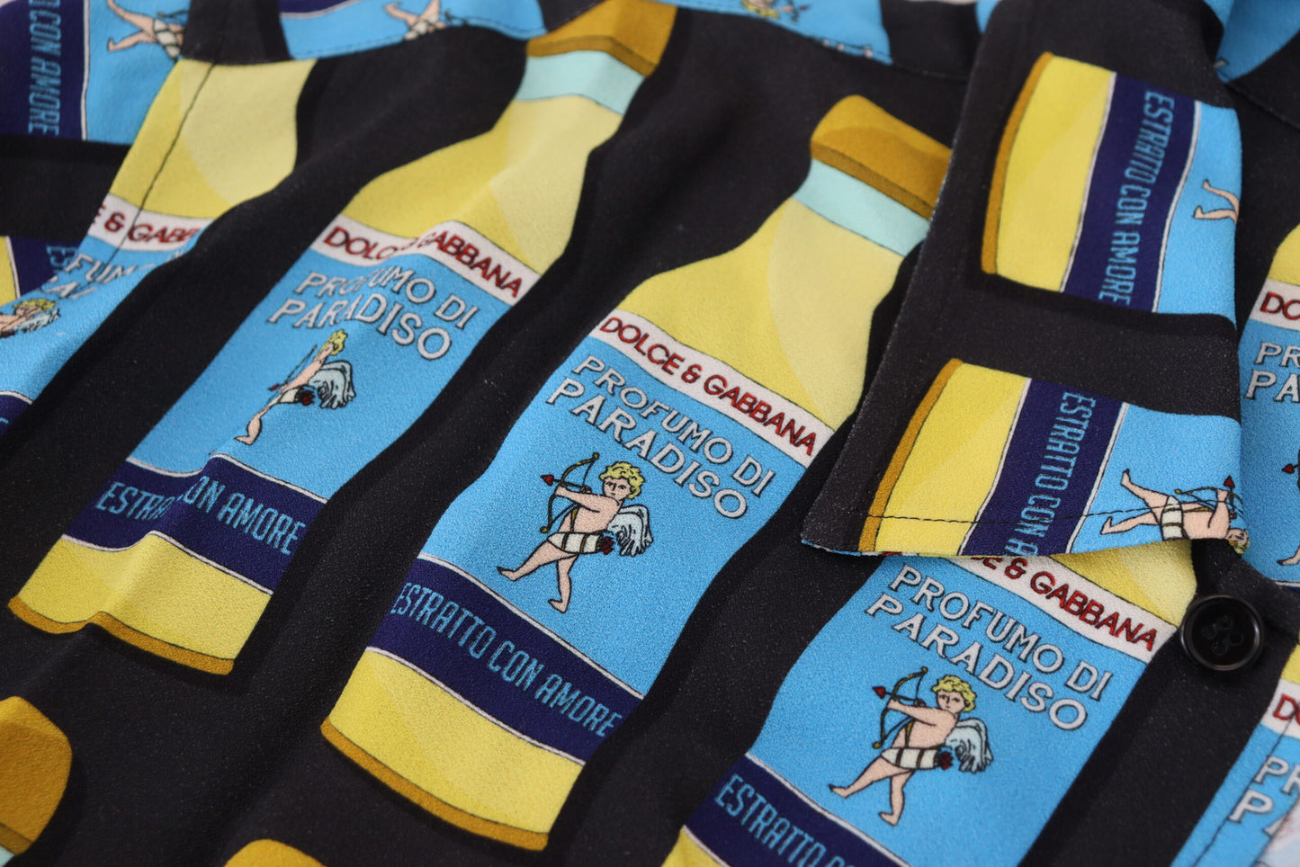 Dolce &amp; Gabbana – Freizeithemd aus Viskose mit mehrfarbigem Print