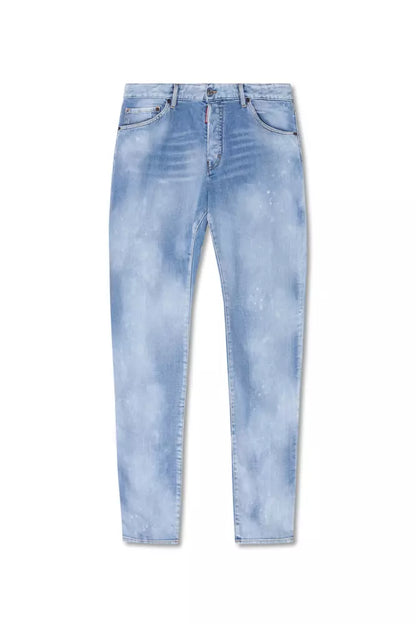 Dsquared² Blaue Baumwolljeans für Herren