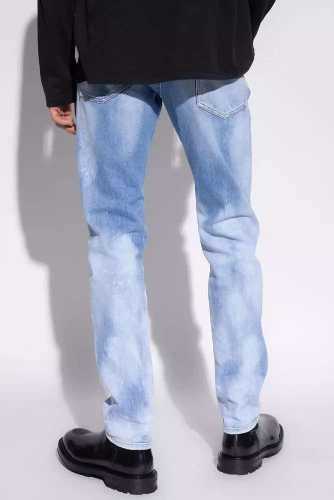Dsquared² Blaue Baumwolljeans für Herren