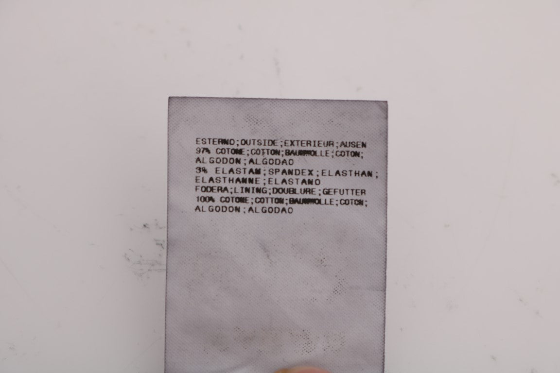 GF Ferre – Graue Chinohose aus Baumwollstretch