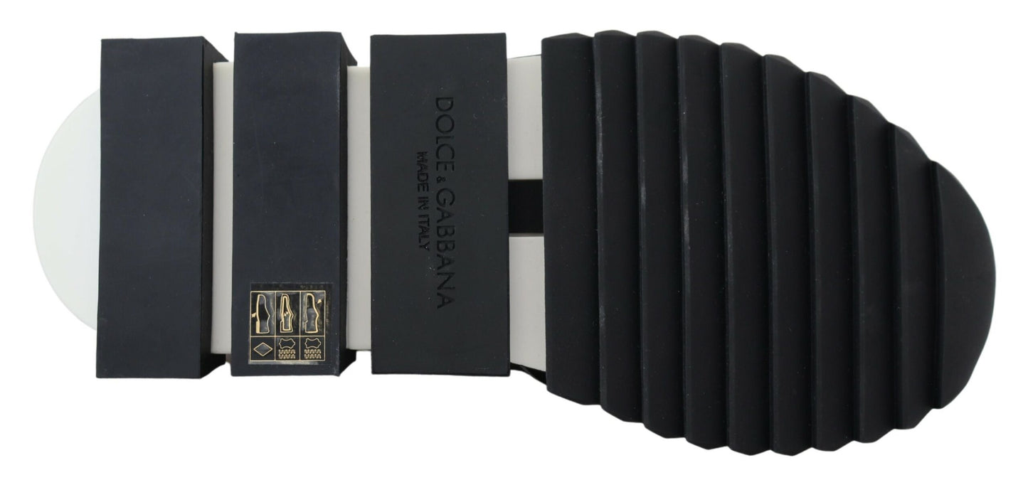 Dolce &amp; Gabbana Sorrento Trekking-Sneakers aus schwarzem Mesh