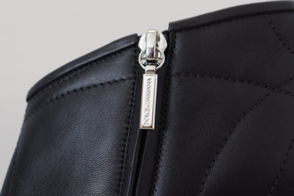 Dolce &amp; Gabbana – Devotion – Gesteppte Ankle Boots mit Schnalle in Schwarz
