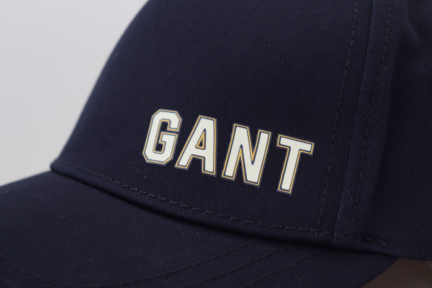 Gant Baseballkappe aus Baumwolle mit Logo-Print, lässig, Blau