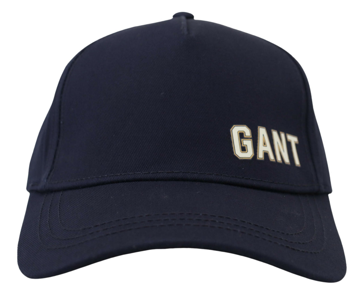 Gant Baseballkappe aus Baumwolle mit Logo-Print, lässig, Blau