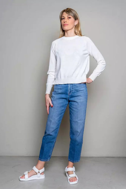 Don The Fuller Damen Jeans aus blauer Baumwolle