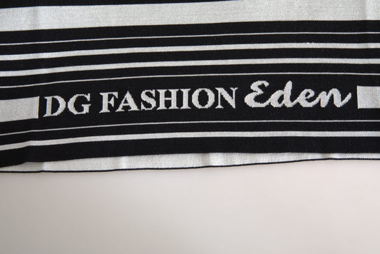 Dolce &amp; Gabbana – Weißes T-Shirt aus Baumwolle „DG Fashion“ mit Rundhalsausschnitt