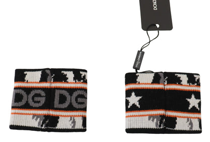 Dolce &amp; Gabbana Orange und graues zweiteiliges Set DG Royal Armband
