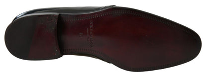 Dolce &amp; Gabbana – Formelle Schuhe aus schwarzem Lackleder