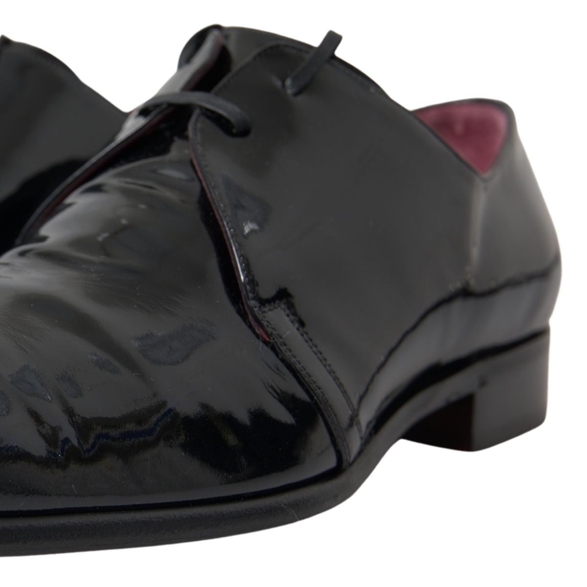 Dolce &amp; Gabbana – Formelle Schuhe aus schwarzem Lackleder