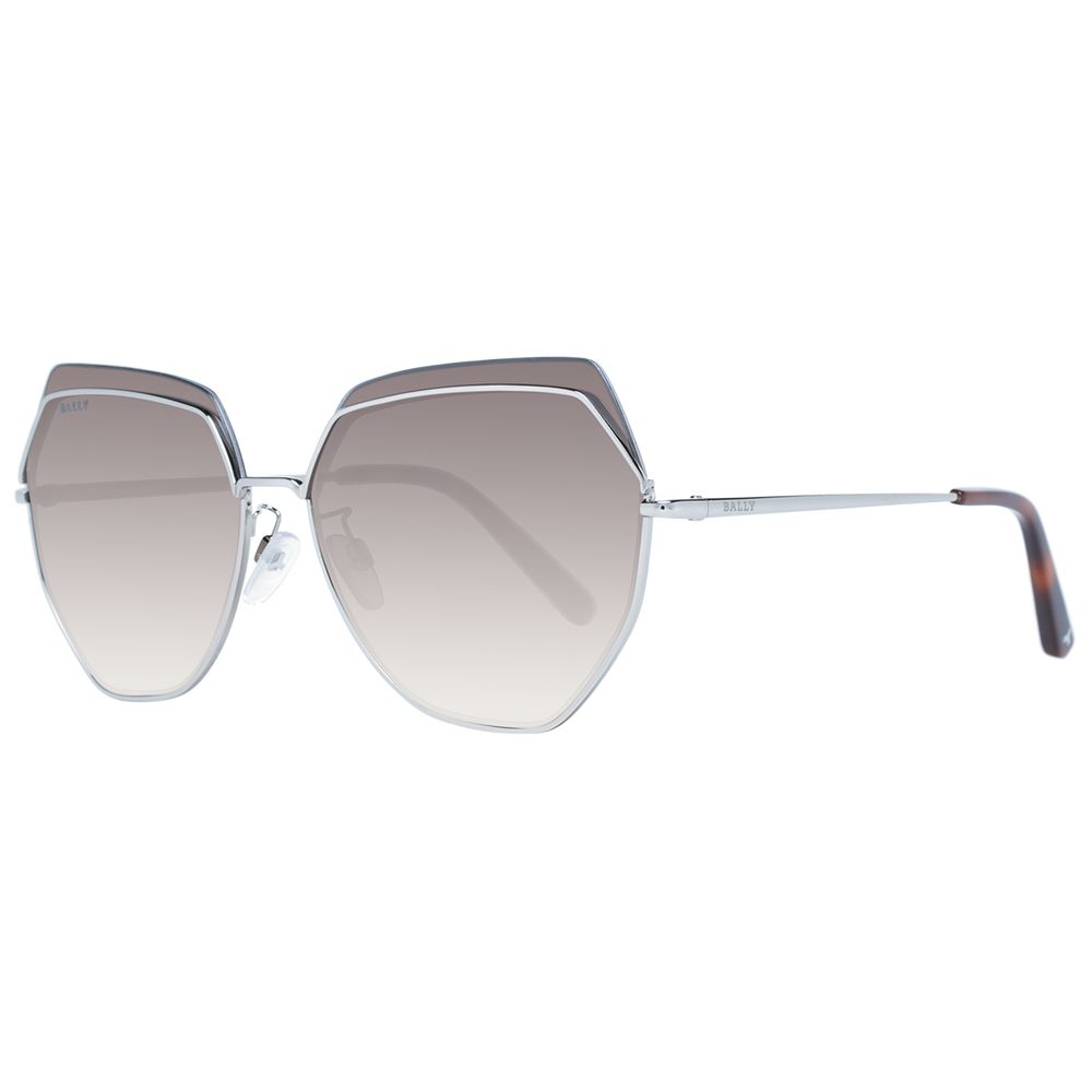 Bally Silberne Damen-Sonnenbrille