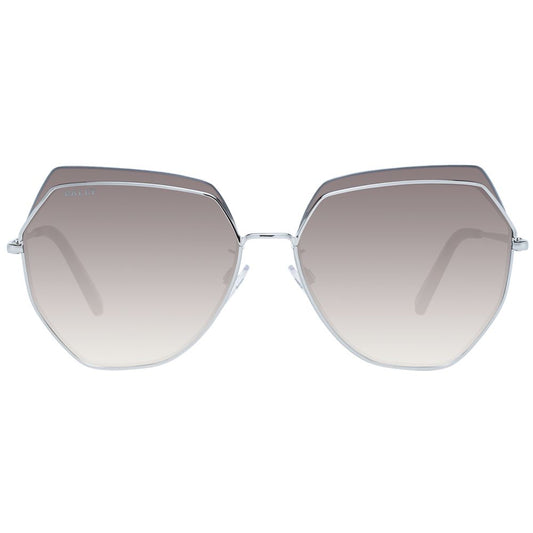 Bally Silberne Damen-Sonnenbrille
