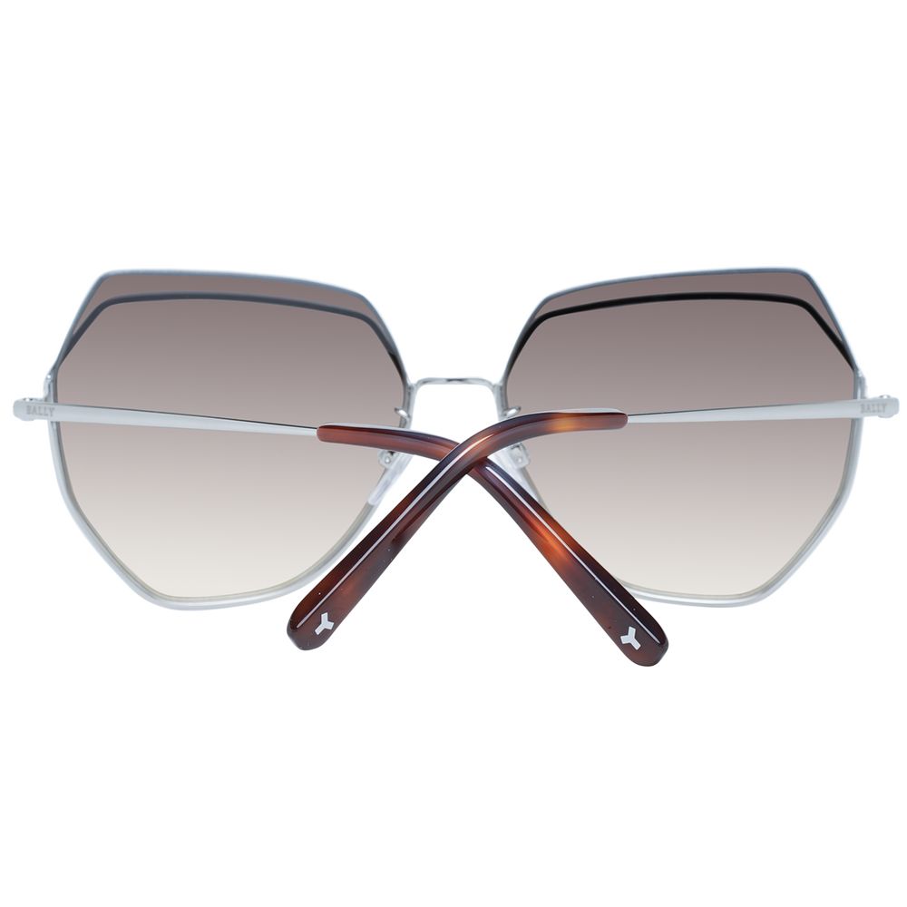 Bally Silberne Damen-Sonnenbrille