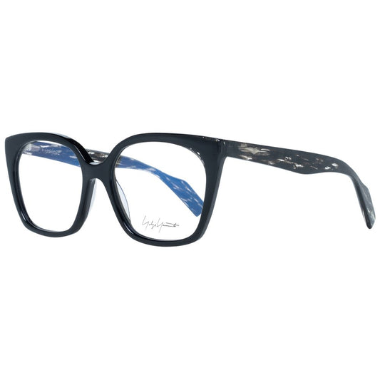 Yohji Yamamoto Schwarze Damen-Brillenfassung