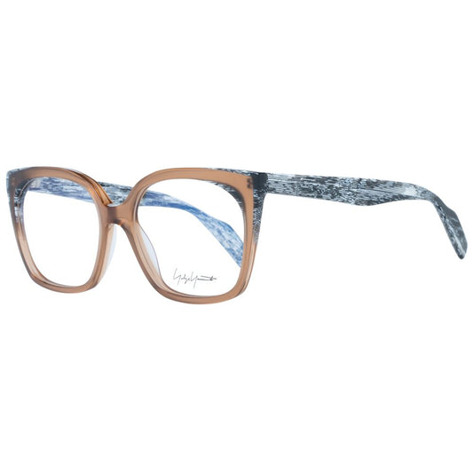 Yohji Yamamoto Braune Damen-Brillenfassung