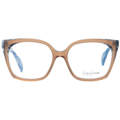 Yohji Yamamoto Braune Damen-Brillenfassung