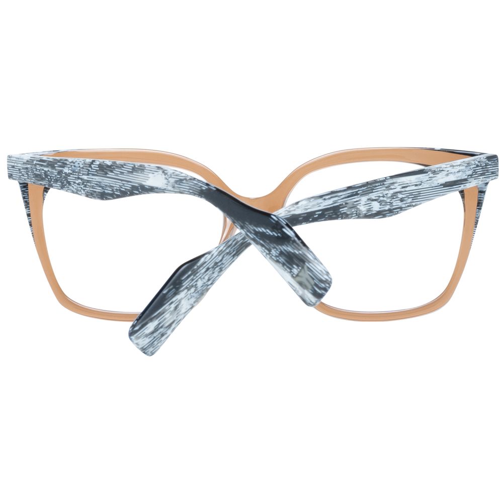Yohji Yamamoto Braune Damen-Brillenfassung