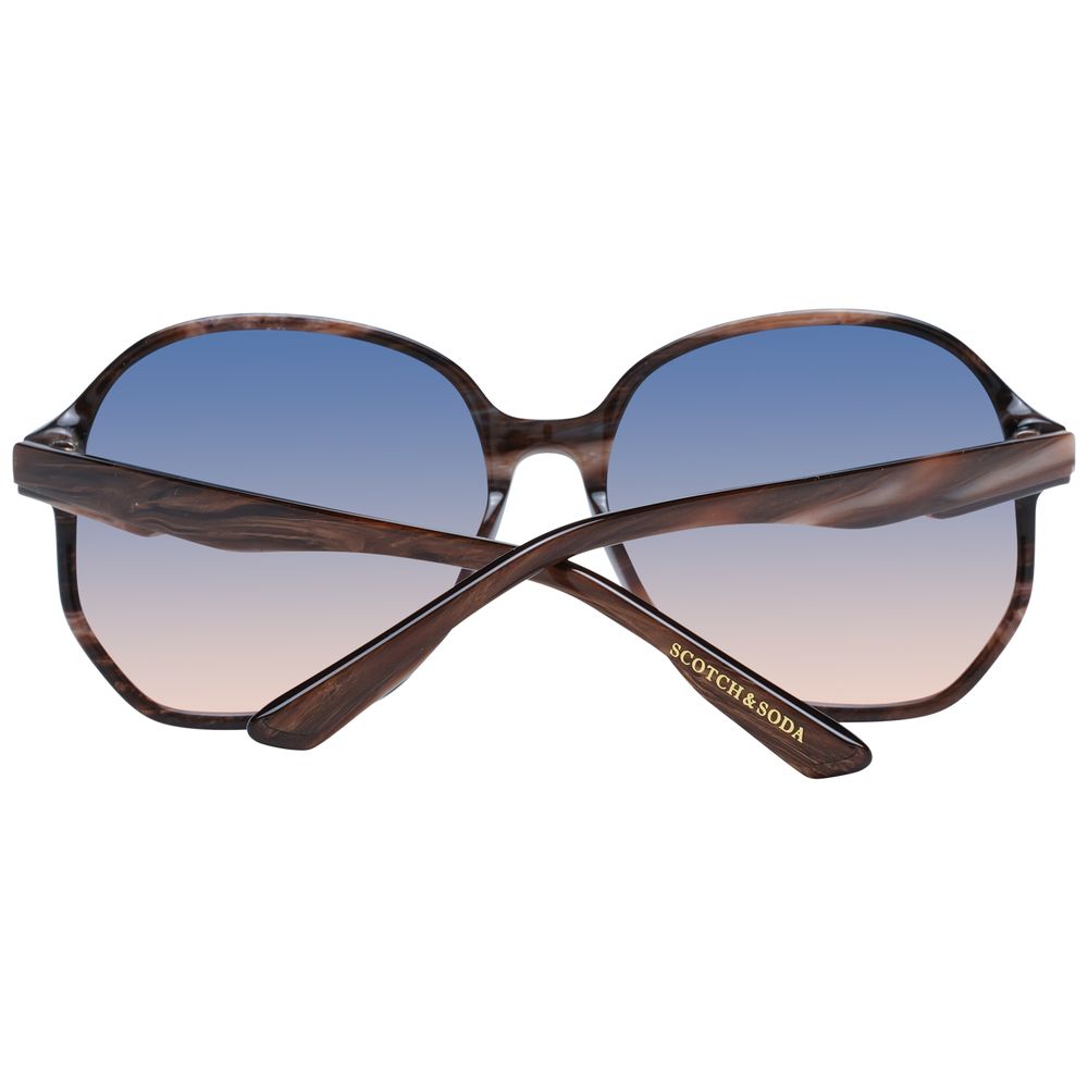 Scotch &amp; Soda Braune Damen-Sonnenbrille