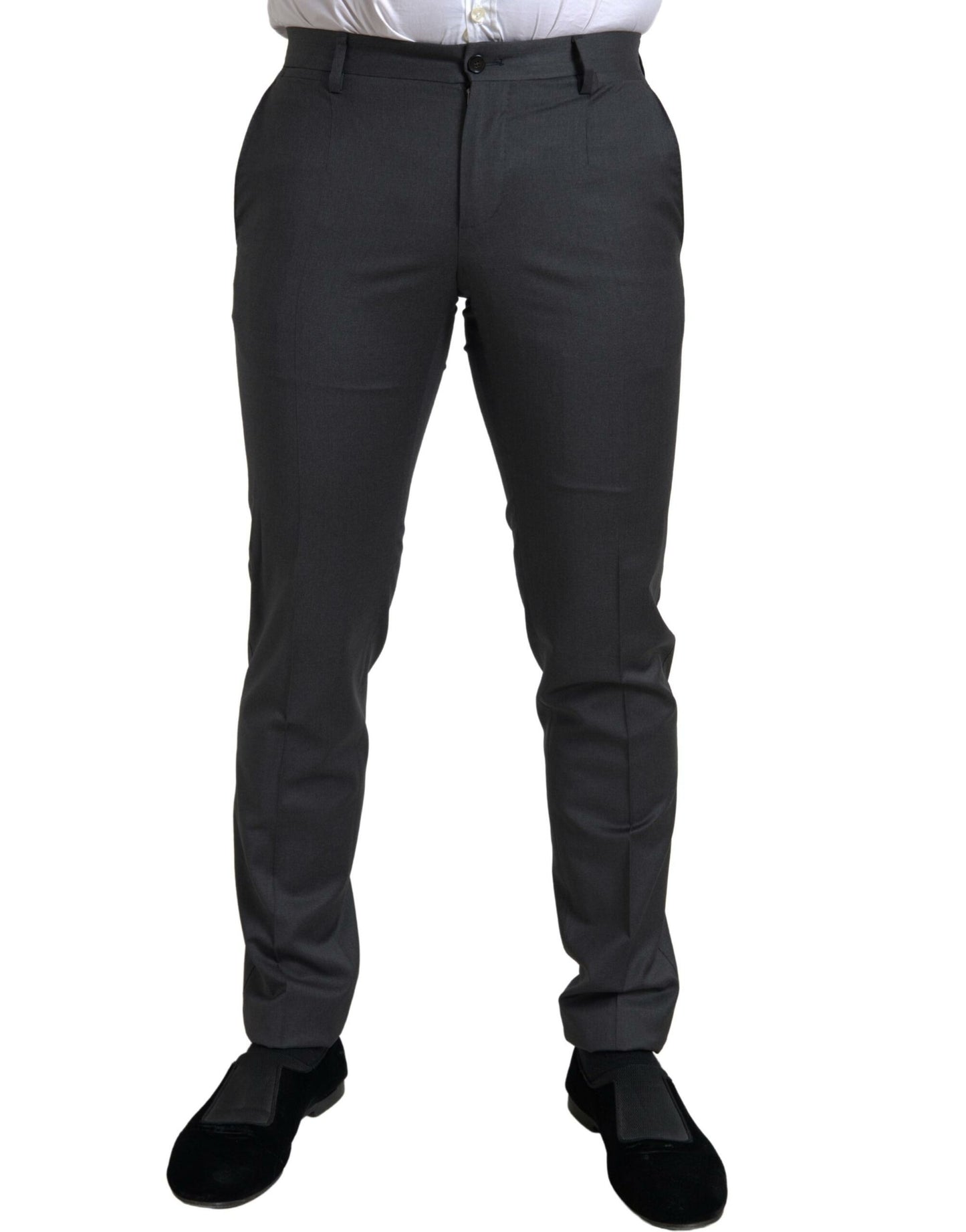 Dolce &amp; Gabbana Grauer 2-teiliger zweireihiger SICILIA-Anzug