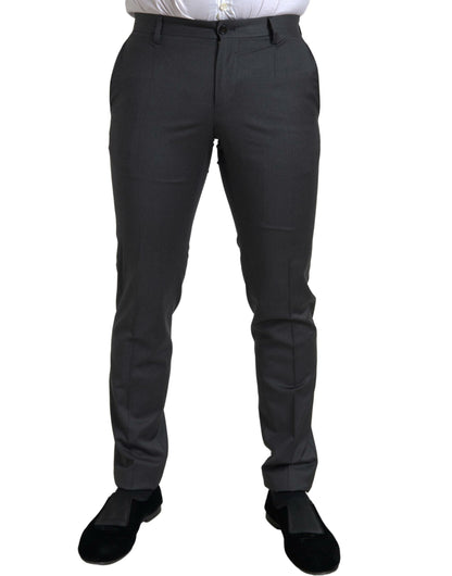 Dolce &amp; Gabbana Grauer 2-teiliger zweireihiger SICILIA-Anzug