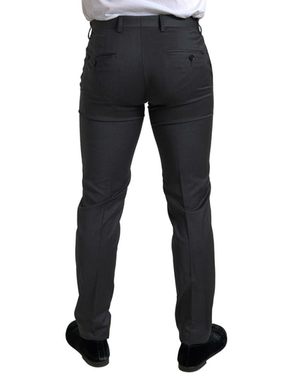 Dolce &amp; Gabbana Grauer 2-teiliger zweireihiger SICILIA-Anzug