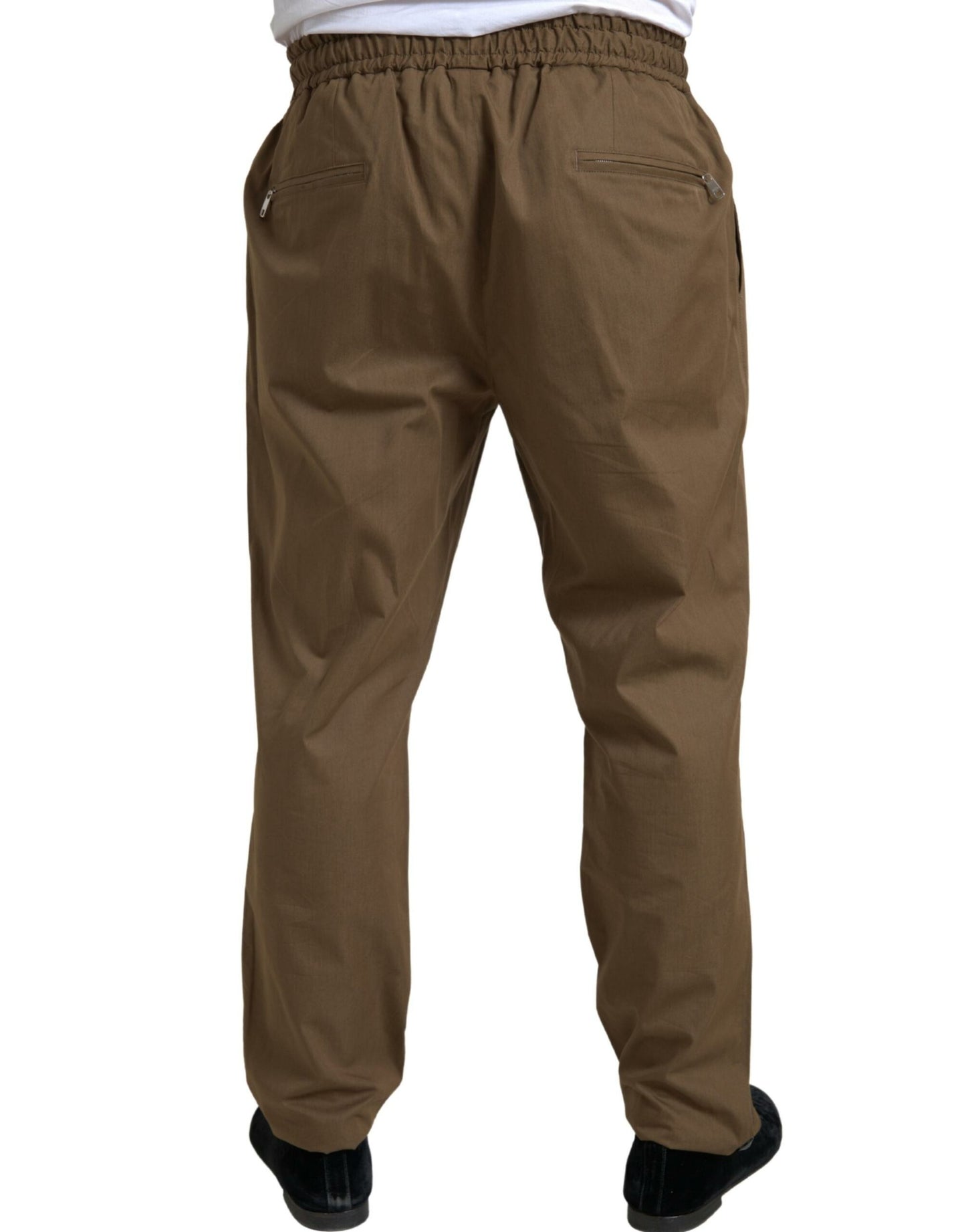 Dolce &amp; Gabbana – Brauner, zweiteiliger, einreihiger TAORMINA-Anzug