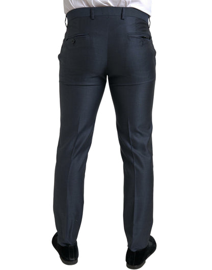 Dolce &amp; Gabbana Blauer 2-teiliger zweireihiger MARTINI-Anzug