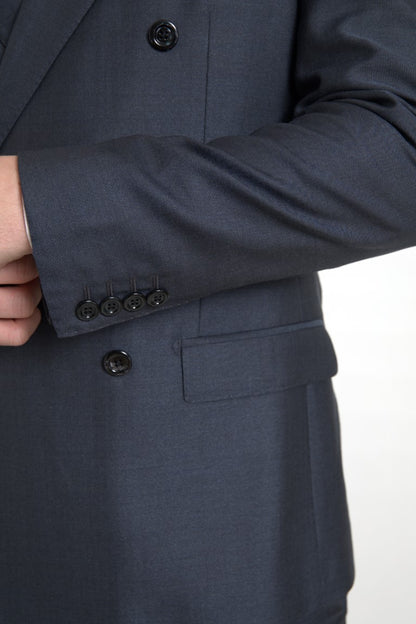 Dolce &amp; Gabbana Blauer 2-teiliger zweireihiger MARTINI-Anzug