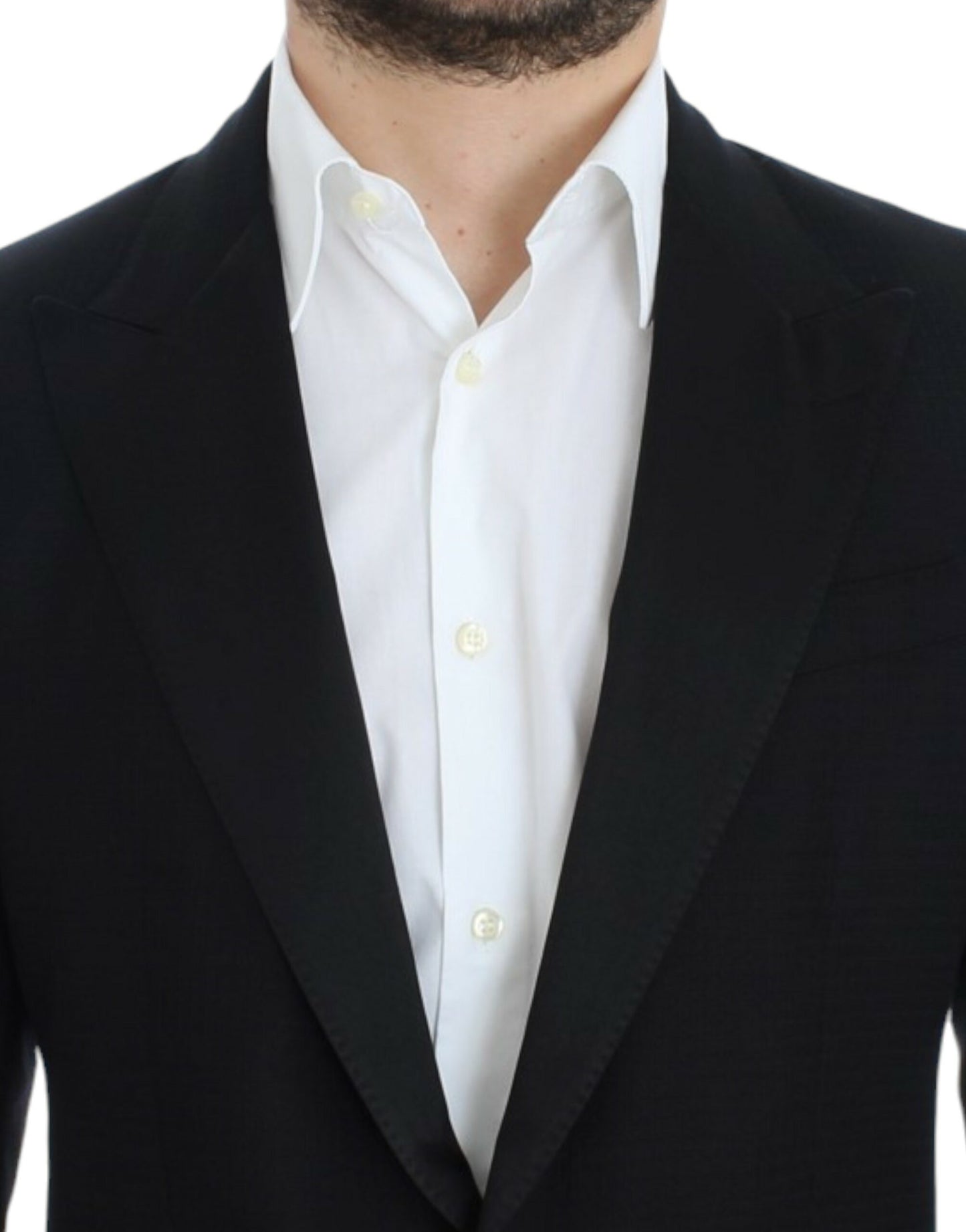 Dolce &amp; Gabbana Schwarzer SICILIA-Blazer aus Wolle und Seide