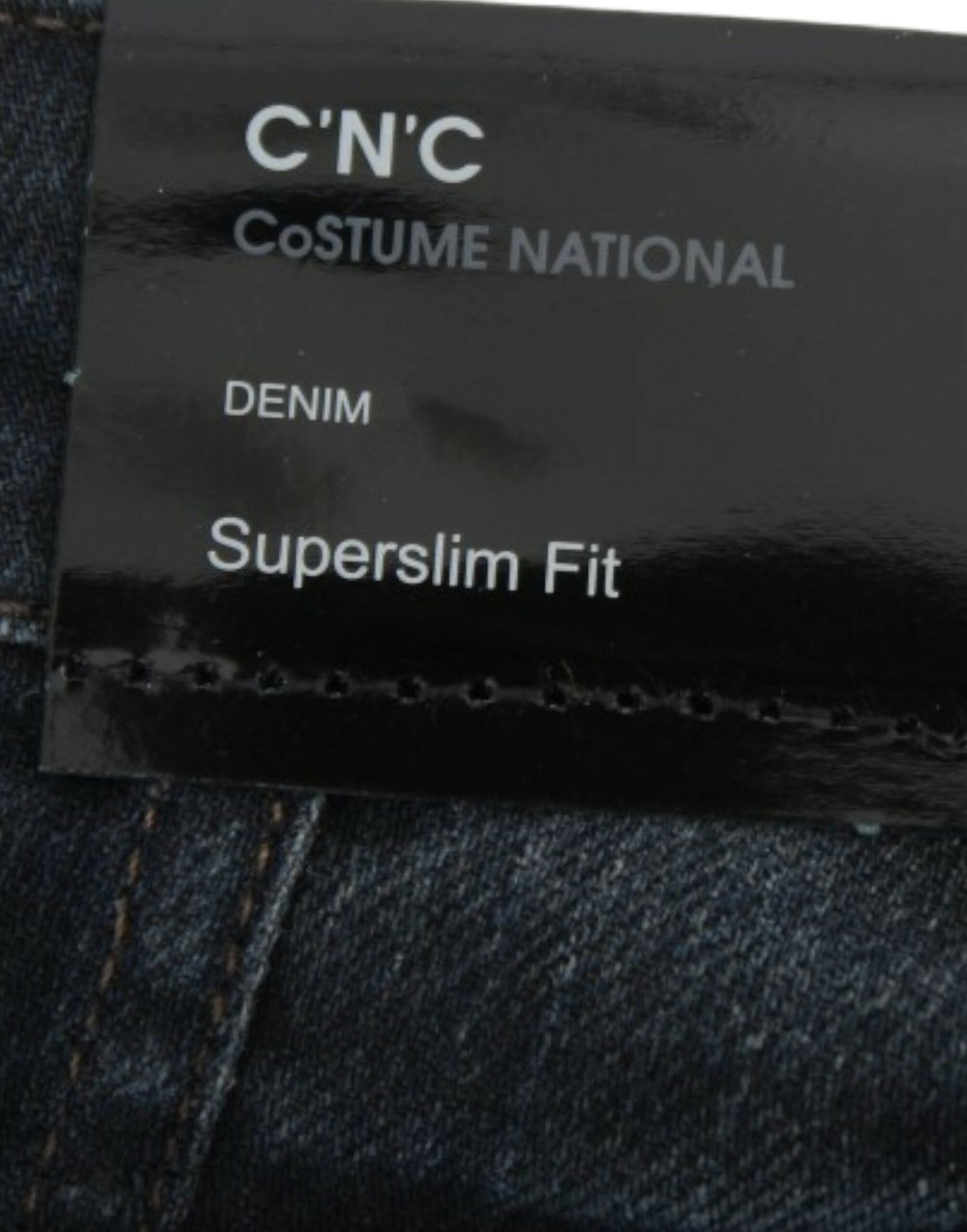 Costume National – Blaue Skinny-Jeans