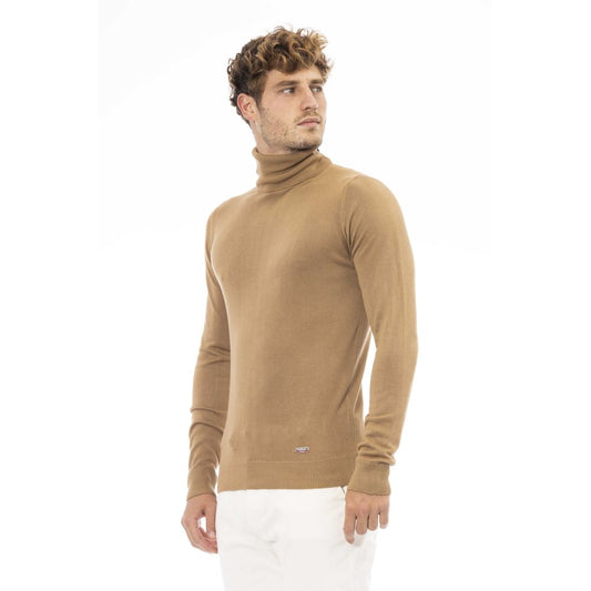 Baldinini Trend Beige Modal Herrenpullover