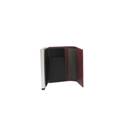 Cerruti 1881 Herren-Geldbörse aus rotem Kalbsleder