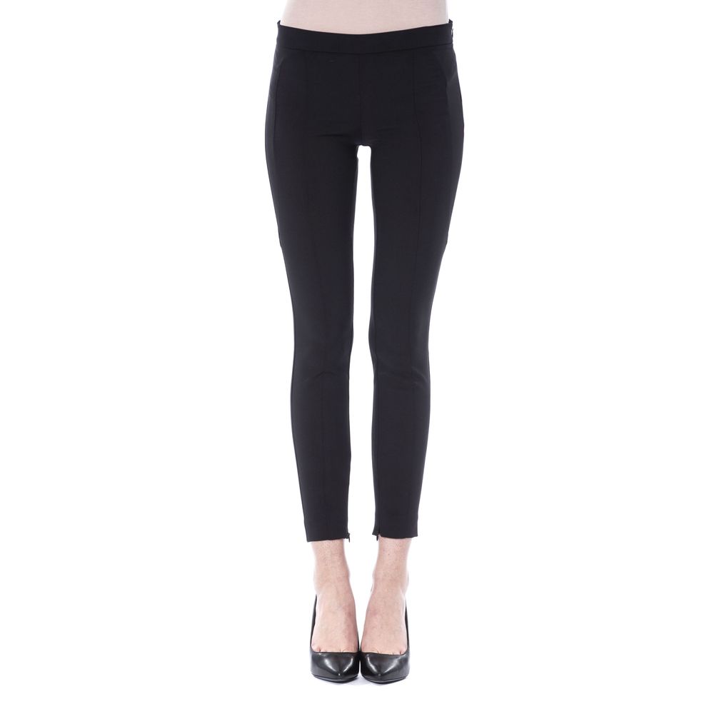 BYBLOS Schwarze Skinny-Hose aus Polyester für Damen