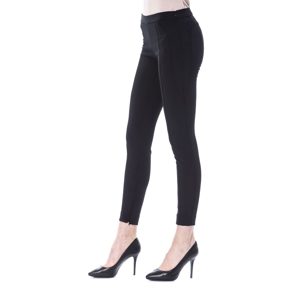 BYBLOS Schwarze Skinny-Hose aus Polyester für Damen