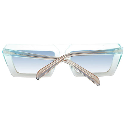 Emilio Pucci Türkis Damen Sonnenbrille