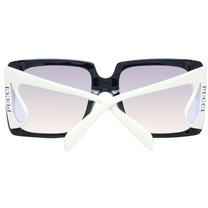 Emilio Pucci Schwarze Damen-Sonnenbrille