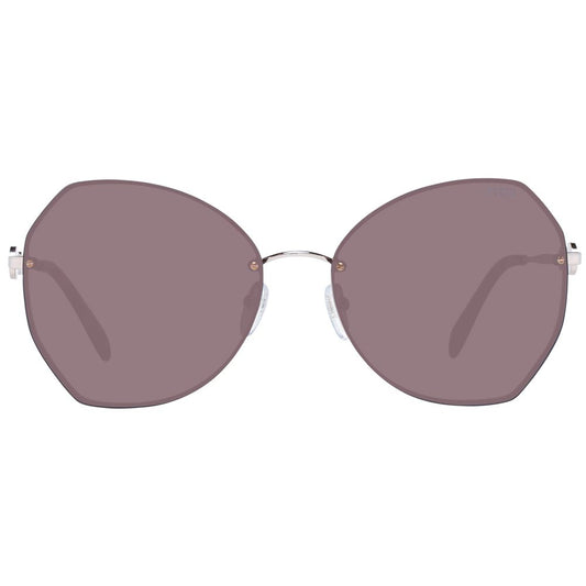 Emilio Pucci Roségold Damen Sonnenbrille