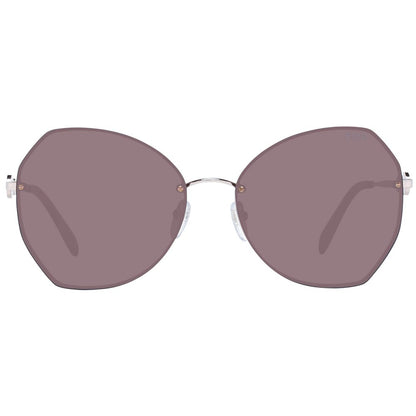 Emilio Pucci Roségold Damen Sonnenbrille