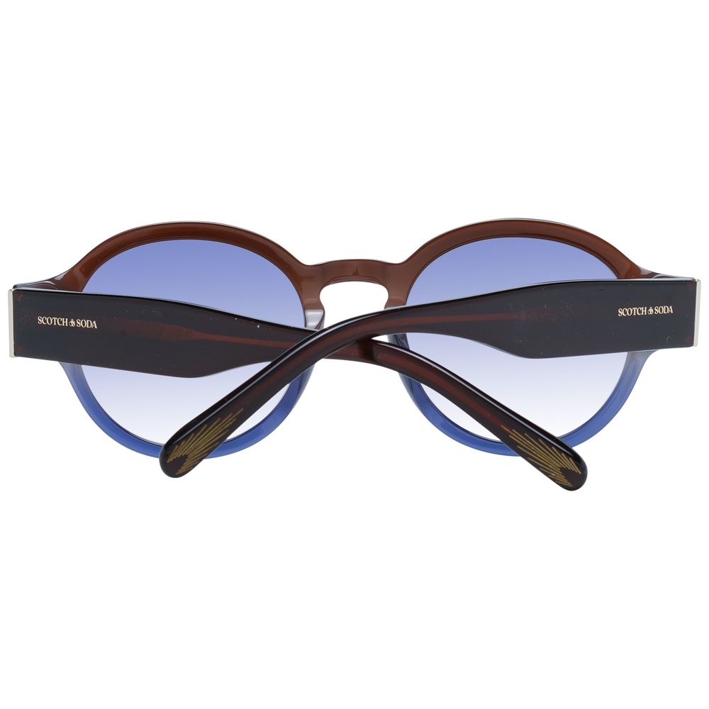 Scotch &amp; Soda Sonnenbrille aus braunem Acetat