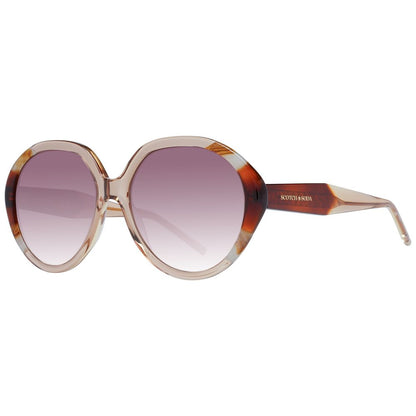 Scotch &amp; Soda Braune Damen-Sonnenbrille