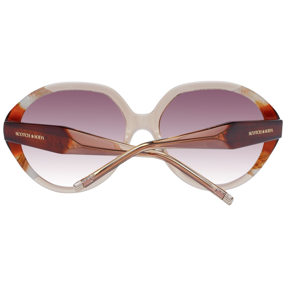 Scotch &amp; Soda Braune Damen-Sonnenbrille