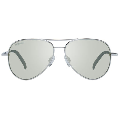 Serengeti Silberne Unisex-Sonnenbrille